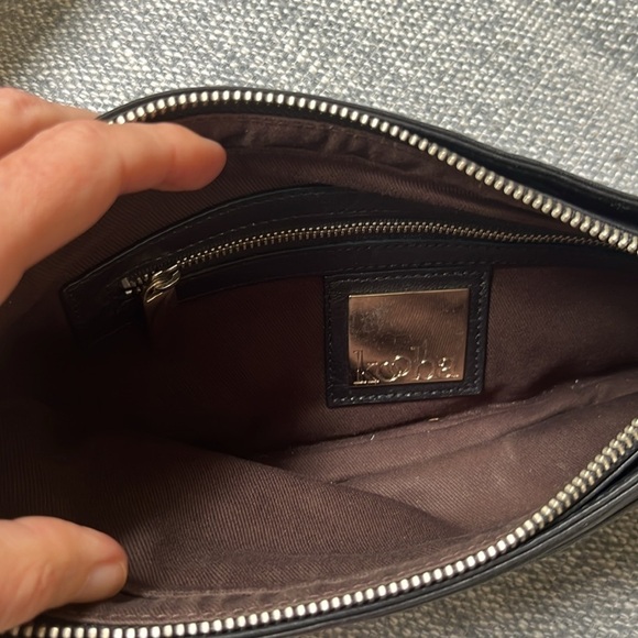 Kooba Black Leather Clutch Purse - Picture 6 of 6